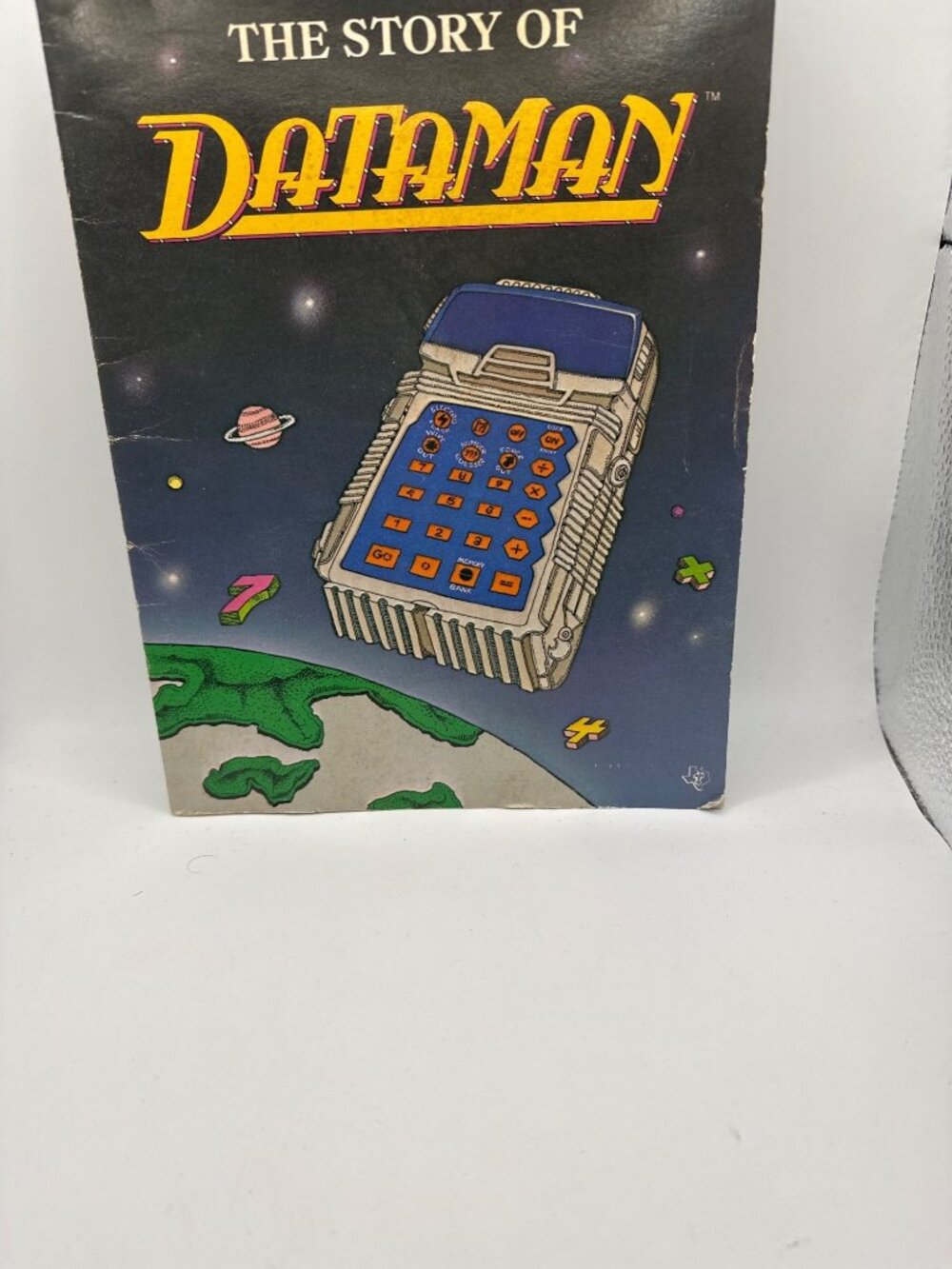 The Story Of Dataman 1977 Texas Instruments Booklet Vintage Retro Math Learning